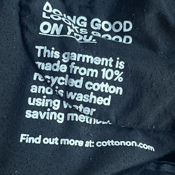 Cotton On Jeans Womens Size 4 Gray Black Long Straight Leg Distressed Knee - Picture 5 of 10